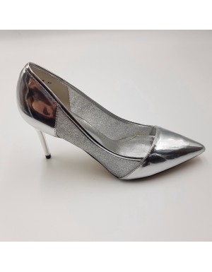 ZAPATO PLATA METALIZADA