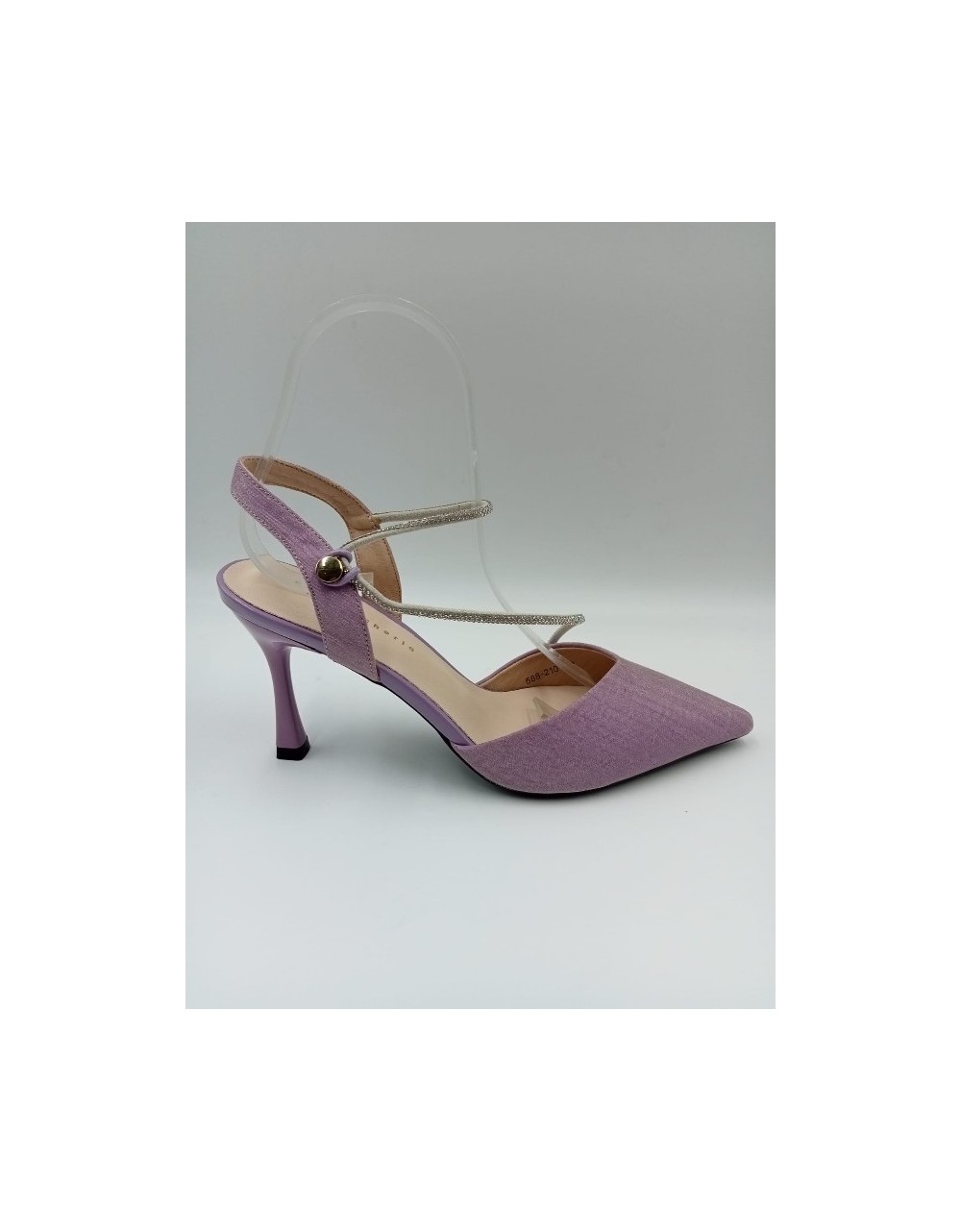 Zapatos on sale tacon malva