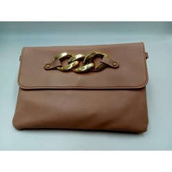 CARTERA DE MANO NUDE OSCURO...