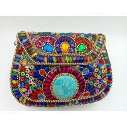 CARTERA LATON MULTICOLOR...