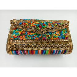 CARTERA LATON MULTICOLOR...